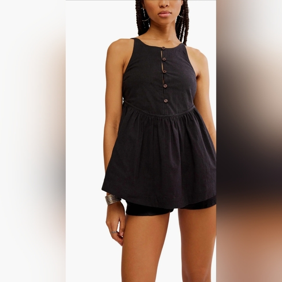 Free People Tops - NWT FREE PEOPLE Tabea Babydoll Tank & Short Set